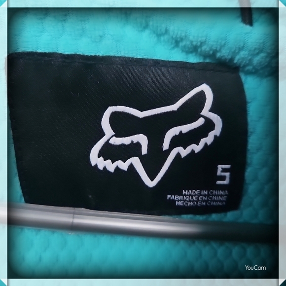 Fox Racing Jacket Full Zip Gray Hooded Woman's Size Small - Picture 2 of 4